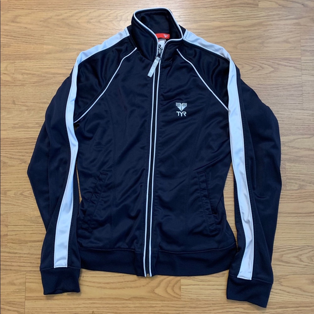 Tyr Windbreaker Warm Up Tracker Jacket Small